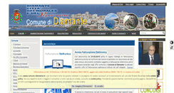 Desktop Screenshot of comune-diamante.it